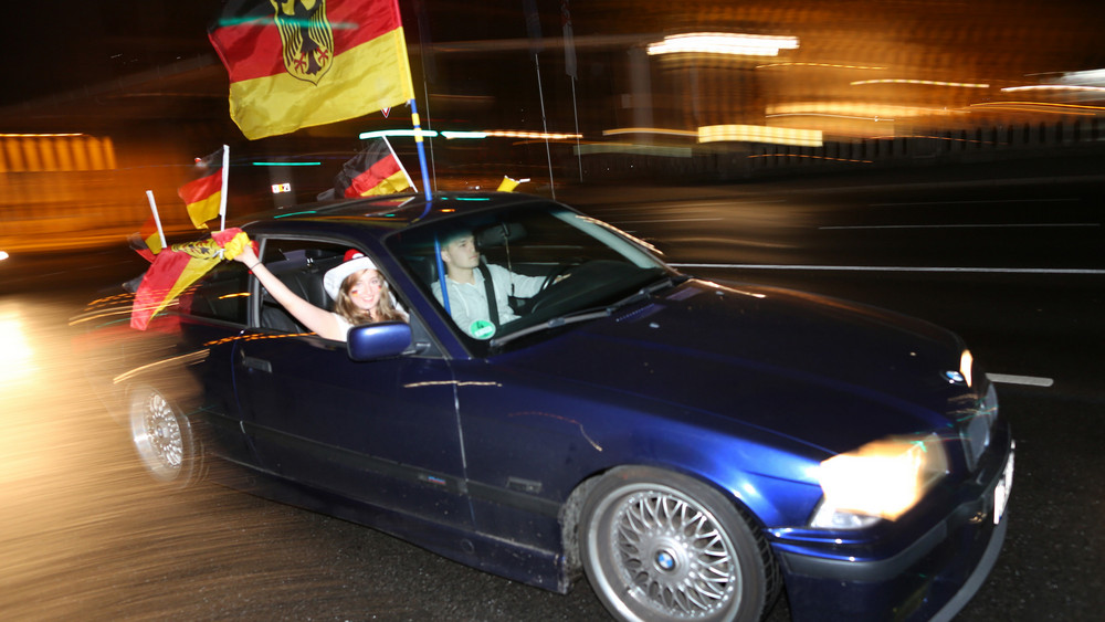 Autokorso führt zu Tumult
