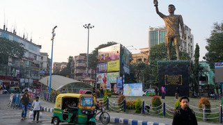 Messi Statue in Indien: Warum sie wieder abgebaut wird