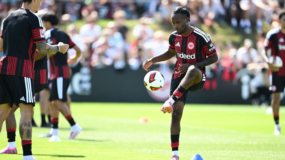 Erstes Training Eintracht Frankfurt mit Hütter