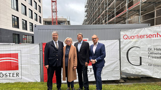 Richtfest für Wohnkomplex am Löhertor in Fulda gefeiert