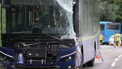 Oberbayern: Zweitklässler stirbt bei Bus-Zusammenstoß auf Schulausflug