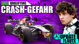 Quali-Angst: Crash-Gefahr in Baku! - Weiter Update-Flaute bei Mercedes