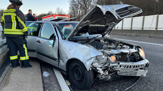 Zwei Glätteunfälle auf A66 bei Bad Soden-Salmünster