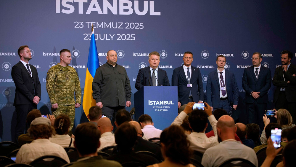 Ukraine-Krieg - Friedensgespräche in Istanbul