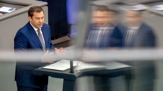 Haushaltsdebatte im Bundestag: 