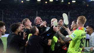 Wehen Wiesbaden schafft Aufstieg in zweite Fußball-Bundesliga