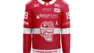 Eishockey: EC Bad Nauheim mit Teufel auf neuem Heimtrikot