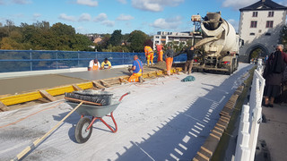 Bauarbeiten an der Alten Lahnbrücke in Limburg verzögern sich