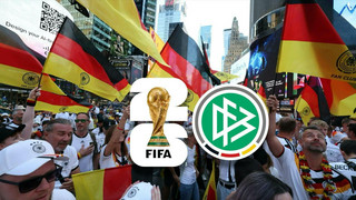 Humba und Fangesänge: Deutsche Fans feiern am Times Square