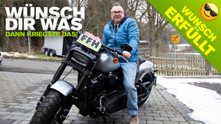 Wünsch dir was: Harley-Davidson für Thomas