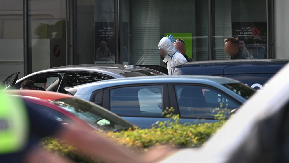 Attacke in Bank in Regensburg