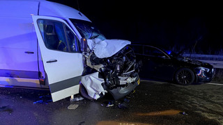 Kollision bei Medenbach: Acht Verletzte bei Unfall auf der A3