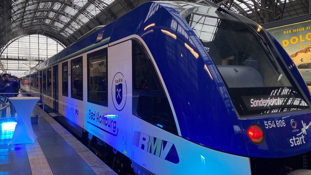 Zum Fahrplanwechsel gehen auch die ersten Wasserstoffzüge offiziell in Betrieb
