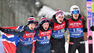 Skispringen: Nach Anzugsskandal - Lindvik und Forfang suspendiert