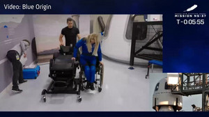 Blue Origin: Querschnittsgelähmte Deutsche startet Kurztrip ins All
