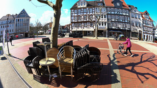 Auf dem Linggplatz: Pfingstmarkt in Bad Hersfeld