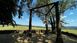 Vollmond unterm Galgen im Odenwald