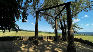 Vollmond unterm Galgen im Odenwald