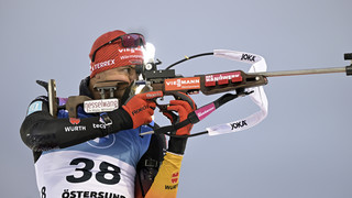 Biathlon: Deutsche Herren-Staffel Dritte trotz Strafrunde