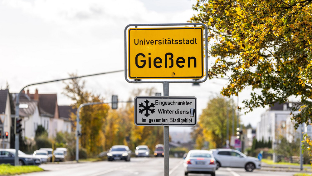 Gießen - Ortsschild