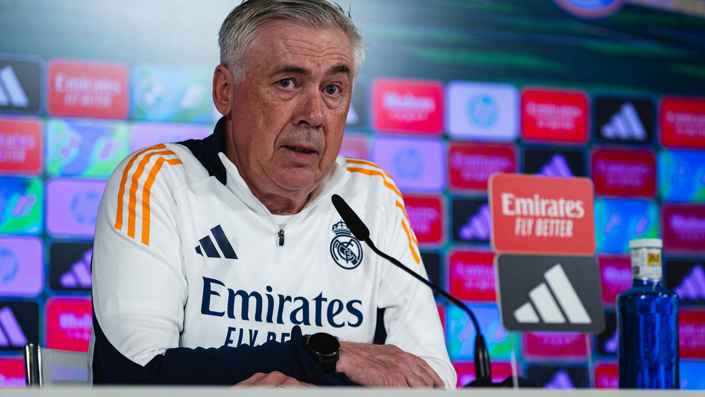 Real Madrid - Trainer Carlo Ancelotti