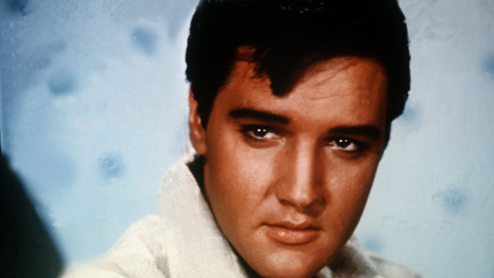 Ein Porträt-Bild von Elvis Presley