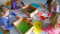 Weihnachtliches Basteln im Pfadfinderheim Viernheim