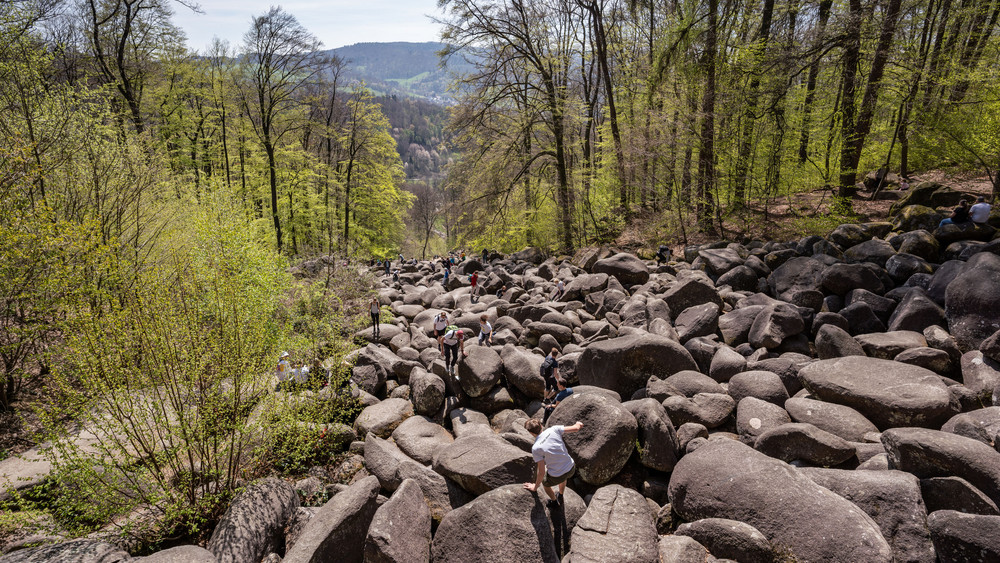 Das Felsenmeer in Lautertal (Archivbild)