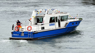 Magnetangler fischt Brandbombe aus dem zweiten Weltkrieg aus der Fulda