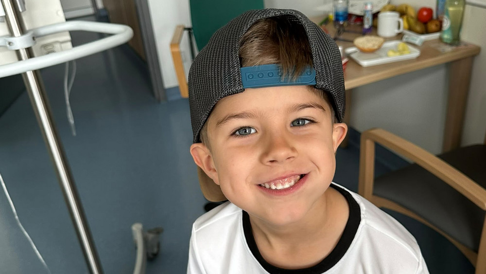 Zum zweiten Mal kämpft der 6-jährige Milan aus dem Landkreis Kassel gegen Blutkrebs.