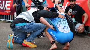 Triathlon: Gebürtiger Hesse Patrick Lange muss verletzt aufgeben