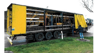 Baugeräte geklaut und per Lkw abtransportiert - Zwei Männer in U-Haft