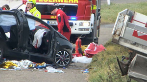 Frontalzusammenstoß in Baden-Württemberg: Eine Tote und mehrere Verletzte