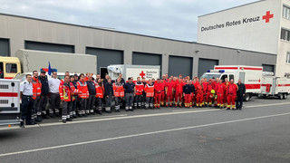 Retter aus dem Main-Kinzig-Kreis in Hochwassergebiet in Bayern