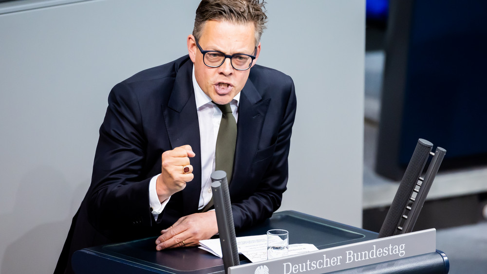 von Notz Grüne Kritik Faeser Doppelrolle Spitzenkandidatur Hessen Bundesinnenministerium Januar 2023
