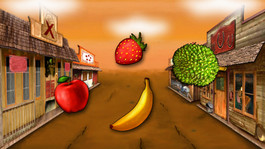 Obstsalat - Früchte-Cowboy