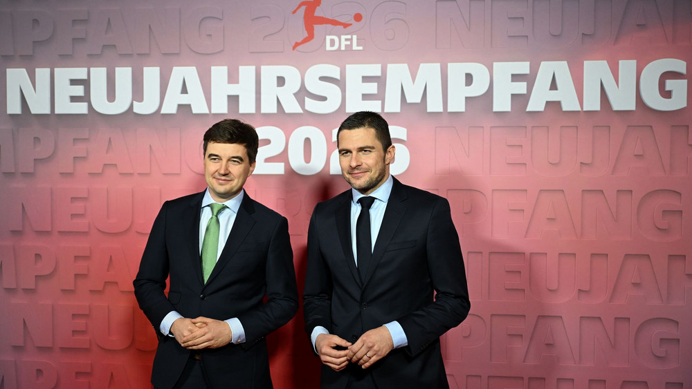 Steffen Merkel und Marc Lenz (r)