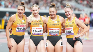 Leichtathletik-WM: Deutsche 4x100m-Staffeln im Finale