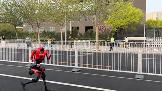 Roboter laufen allen davon: Bei Wettrennen in Peking verlieren die Menschen