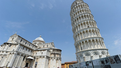 Erdbeben in der Toskana bei Pisa