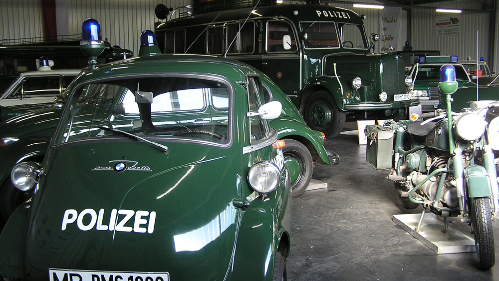 Polizei-Oldtimer-Museum in Marburg