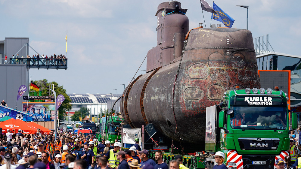 Das U-Boot U17 hat seinen Zielort in Sinsheim erreicht.