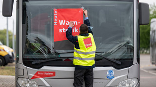 Nächster verdi-Streik in Hessen: Busse und Bahnen betroffen