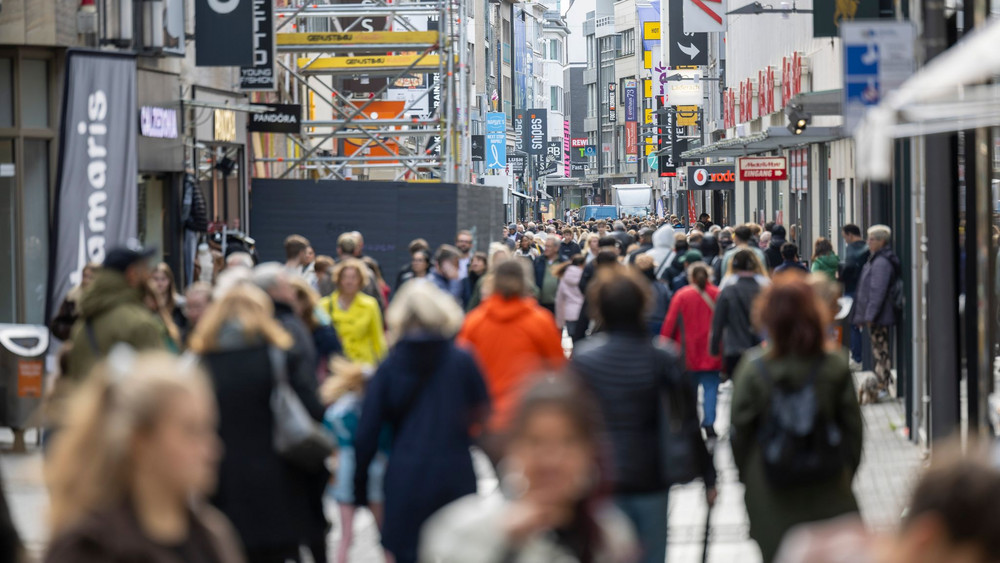 Innenstadt Köln - Fußgängerzone