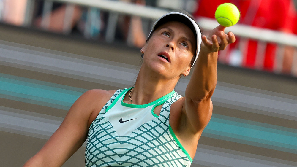 Tatjana Maria schied bei den Bad Homburg Open schon in der ersten Runde aus, blieb aber länger für eine Kinder-Pressekonferenz (Archivbild).