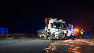 Unfall wegen Wildschwein auf der A3 bei Eppstein