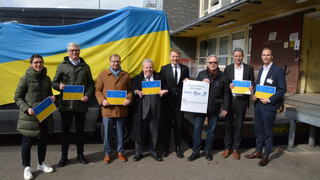 Vom Uni-Klinikum in die Ukraine: Landesärztekammer sendet Arzneimittel