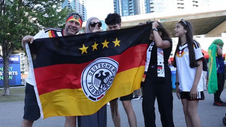 Vor dem zweiten WM-Spiel in Toronto: Deutsche Fans glauben an DFB-Sieg