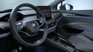 Der neue Škoda Enyaq Laurin & Klement - Neues Navigationskarten-Design und vereinfachtes Klimaanlagen-Menü