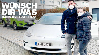 Wünsch dir was: Tesla Model 3 gewonnen